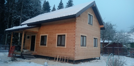 Отделка дома 6*9 Солнечногорск