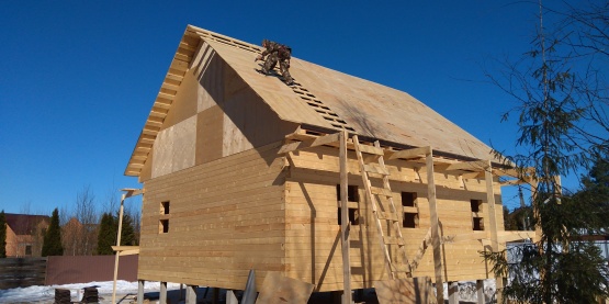 Дом 9*8м, из профилированного бруса 140*140мм, Дмитровский район, Пески