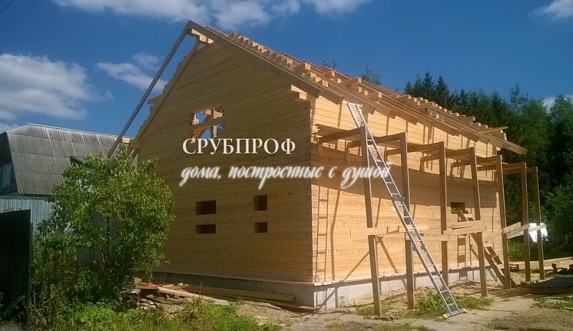 Дом из проф бруса 8,5х10,5 Наро-Фоминск
